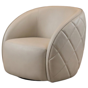 Poltrona Decorativa Organica Essence Base Fixa Courino TCS 725 MOLL