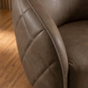 Poltrona Decorativa Organica Essence Base Fixa Courino TCS 729 MOLL