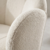 Poltrona Decorativa Organica Flora Pes Ferro Boucle TCE 1010 MOLL