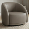 Poltrona Decorativa Organica Joy Base Giratoria Courino TCS 726 MOLL