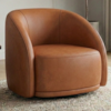 Poltrona Decorativa Organica Joy Base Giratoria Courino TCS 727 MOLL