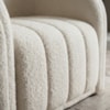 Poltrona Decorativa Organica Mehis Base Fixa Boucle TCE 1010 MOLL