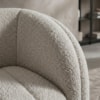 Poltrona Decorativa Organica Mehis Base Fixa Boucle TCE 1018 MOLL
