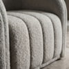 Poltrona Decorativa Organica Mehis Base Fixa Boucle TCE 1018 MOLL