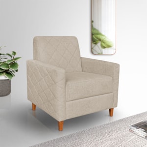 Poltrona Decorativa Paris 78 cm Boucle 3300 Ezz