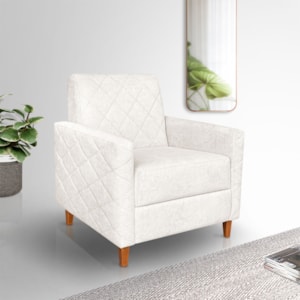 Poltrona Decorativa Paris 78 cm Boucle 3301 Ezz