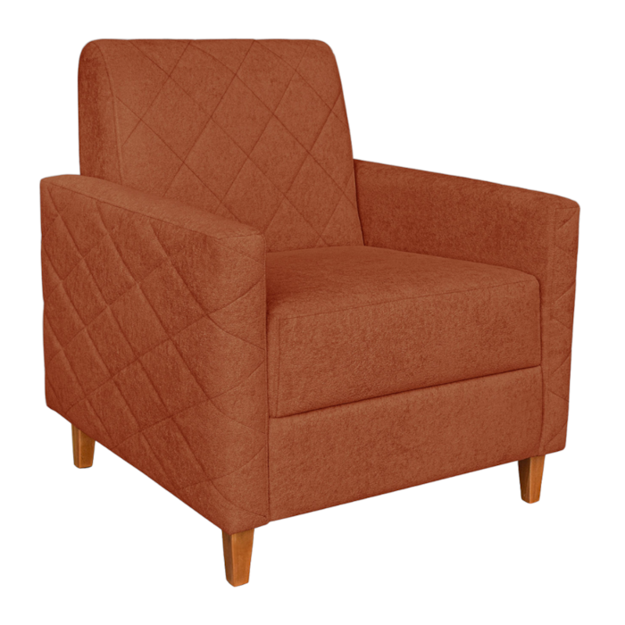 Poltrona Decorativa Paris 78 cm Boucle 3303 Ezz