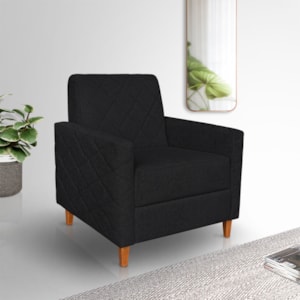 Poltrona Decorativa Paris 78 cm Boucle 3304 Ezz