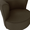 Poltrona Decorativa Pes Palito Savana Veludo Light Marrom Claro Milani Store