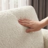 Poltrona Decorativa Royal Base Madeira Boucle TCE 1010 MOLL