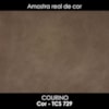 Poltrona Decorativa Royal Base Madeira Courino TCS 729 MOLL