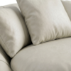 Poltrona Decorativa Safira Base Giratoria Courino TCS 725 MOLL