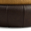 Poltrona Decorativa Safira Base Giratoria Linho Color Trend E Courino TCA 219 TCS 721 MOLL