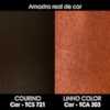 Poltrona Decorativa Safira Base Giratoria Linho Color Trend E Courino TCA 303 TCS 721 MOLL