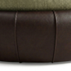 Poltrona Decorativa Safira Base Giratoria Linho Color Trend E Courino TCA 307 TCS 721 MOLL