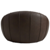 Poltrona Decorativa Safira Base Giratoria Linho E Courino TCS 701 TCS 721 MOLL