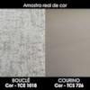 Poltrona Decorativa Verso Pes Madeira Boucle E Courino TCE 1018 TCS 726 MOLL