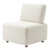 Poltrona Modular Block Pes Madeira Boucle TCE 1010 MOLL