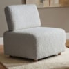 Poltrona Modular Block Pes Madeira Boucle TCE 1018 MOLL