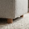 Poltrona Modular Block Pes Madeira Boucle TCE 1018 MOLL