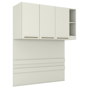 Ponte Casal Modulado 3 Portas 185x145 cm Seletto Areia Henn