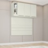 Ponte Casal Modulado 3 Portas 185x145 cm Seletto Areia Henn
