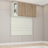 Ponte Casal Modulado 3 Portas 185x145 cm Seletto Areia Jequitiba Henn