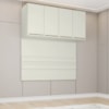 Ponte Casal Modulado 4 Portas 185x165 cm Seletto Areia Henn