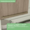 Ponte Casal Modulado 4 Portas 185x165 cm Seletto Areia Jequitiba Henn