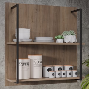 Prateleira Industrial BP Clara 71 cm Freijo Eratto Moveis