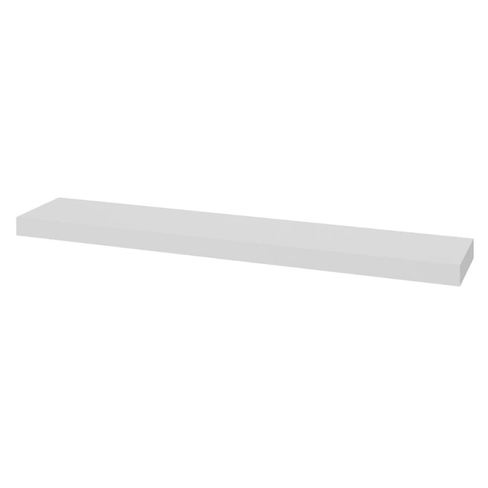 Prateleira Suspensa de Parede Tamburato 90X17 Branco Artany