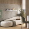 Prateleira Suspensa de Parede Tamburato 90X17 Branco Artany
