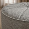 Puff Decorativo Eron 73x73 cm Pes Fixos Boucle TCE 1018 MOLL