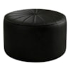 Puff Decorativo Eron 73x73 cm Pes Fixos Courino TCS 724 MOLL