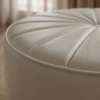 Puff Decorativo Eron 73x73 cm Pes Fixos Courino TCS 725 MOLL