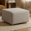 Puff Modular Block 74x74 cm Pes Madeira Boucle TCE 1018 MOLL