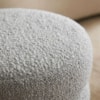 Puff Organico Cave 48x42 cm Base Giratoria Boucle TCE 1018 MOLL
