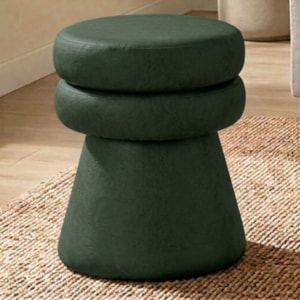 Puff Organico Cave 48x42 cm Base Giratoria Corano TCA 217 MOLL