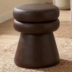 Puff Organico Cave 48x42 cm Base Giratoria Courino TCS 721 MOLL