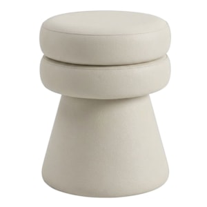 Puff Organico Cave 48x42 cm Base Giratoria Courino TCS 725 MOLL
