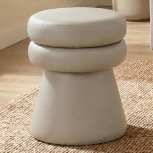 Puff Organico Cave 48x42 cm Base Giratoria Courino TCS 725 MOLL