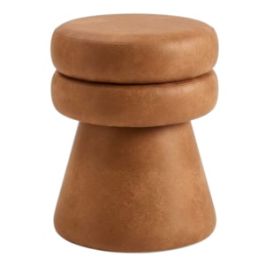 Puff Organico Cave 48x42 cm Base Giratoria Courino TCS 727 MOLL