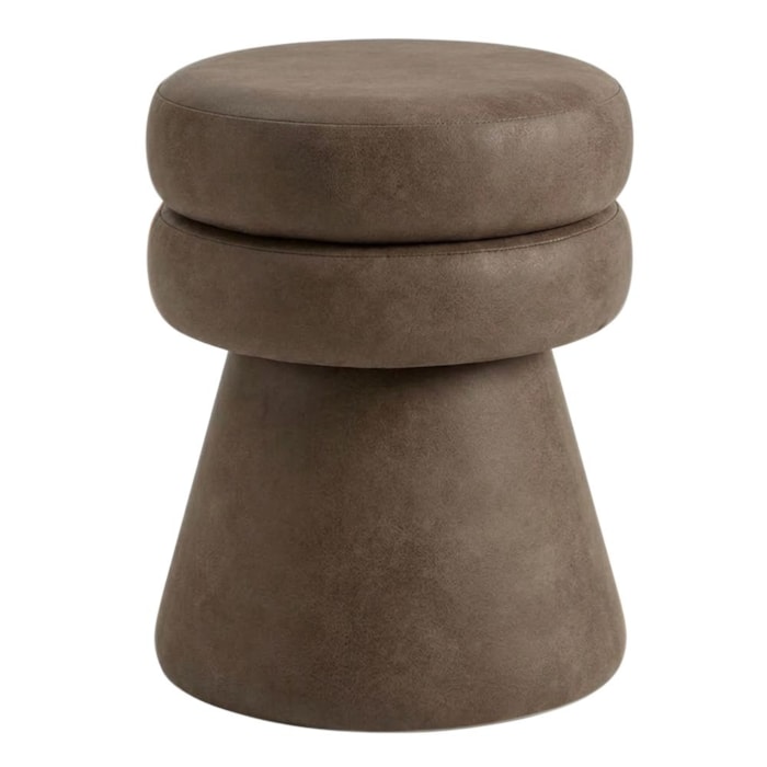 Puff Organico Cave 48x42 cm Base Giratoria Courino TCS 729 MOLL