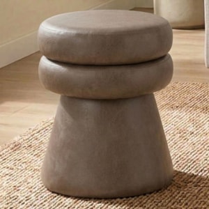 Puff Organico Cave 48x42 cm Base Giratoria Courino TCS 729 MOLL