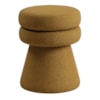Puff Organico Cave 48x42 cm Base Giratoria Linho Color Trend TCA 219 MOLL