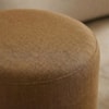 Puff Organico Cave 48x42 cm Base Giratoria Linho Color Trend TCA 219 MOLL