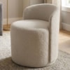 Puff Organico Com Encosto Baixo 60x54 cm Selta Boucle TCE 1010 MOLL