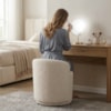 Puff Organico Com Encosto Baixo 60x54 cm Selta Boucle TCE 1010 MOLL