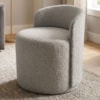 Puff Organico Com Encosto Baixo 60x54 cm Selta Boucle TCE 1018 MOLL