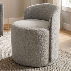 Puff Organico Com Encosto Baixo 60x54 cm Selta Boucle TCE 1018 MOLL